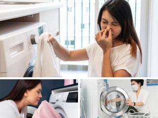 Loại bỏ mùi hôi trên máy giặt Nhật bãi