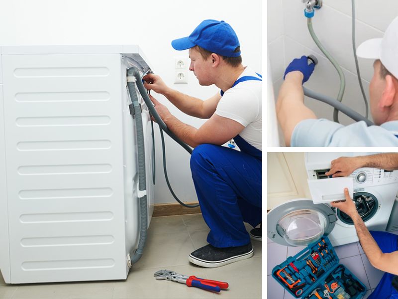 Nên để kỹ thuật viên lắp đặt máy giặt sấy