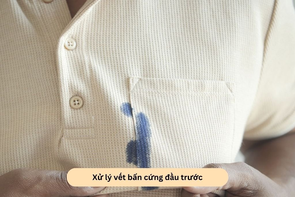 Xử lý vết bẩn càng sớm càng tốt